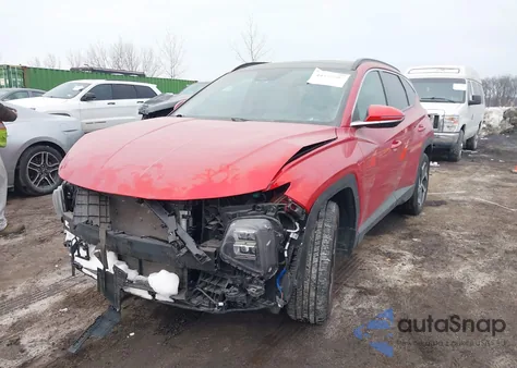 2022 Hyundai Tucson Limited z USA, uszkodzony, nr VIN 5NMJECAE6NH108051